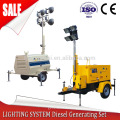 light tower generator with power